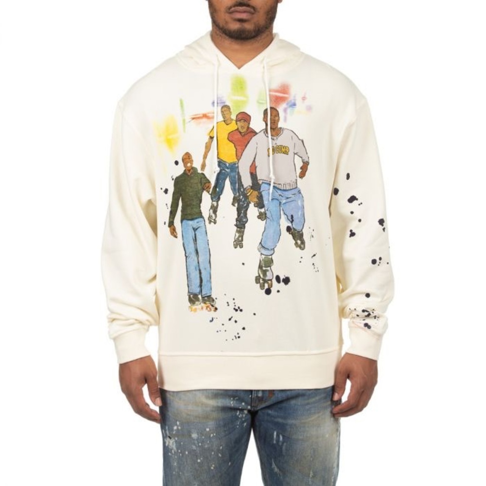 Akoo Cascade Hoodie in Whisper White